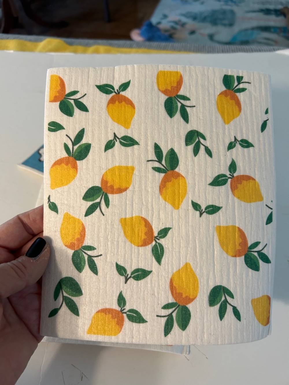 ❌LAST CALL❌ Swedish dishcloth collection NEW lemon, orange and egg patterns - Picture 2 of 6